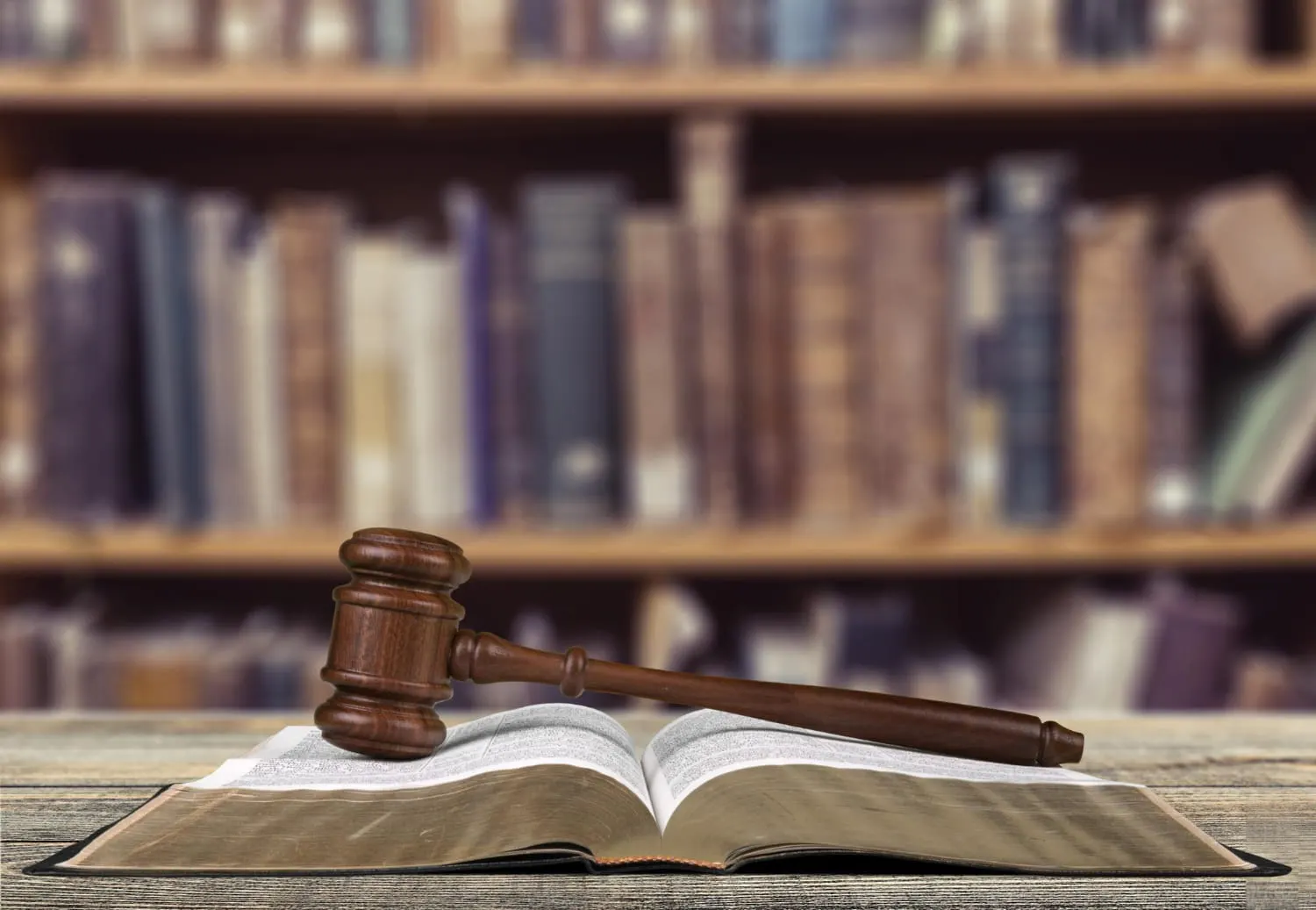 gavel on a criminal law book