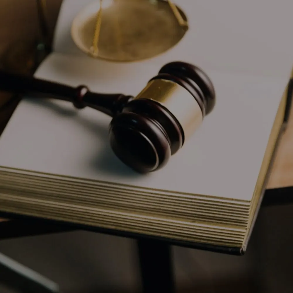 Judge's gavel on a courtroom bench, representing sentencing for a first DUI offence in Ontario